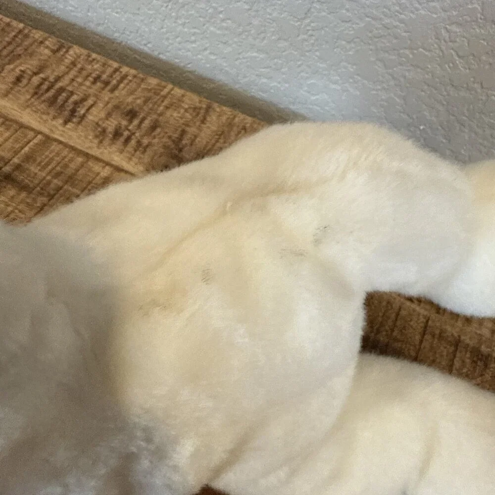 TY Beanie Buddy - Chilly the White Polar Bear Stuffed Animal Vintage 1998, ~14”